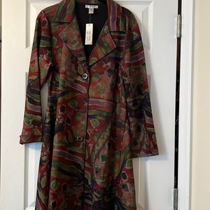 Aris.A multi colored jacket. Size Large.